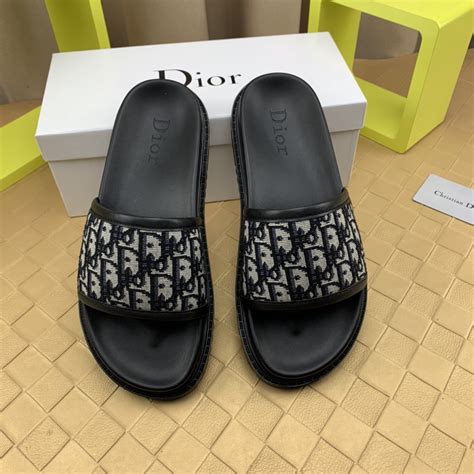 dior flip flops mens|christian Dior slippers for women.